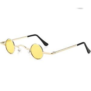 UNISEX Vintage Hippie Small Circle Sunglasses